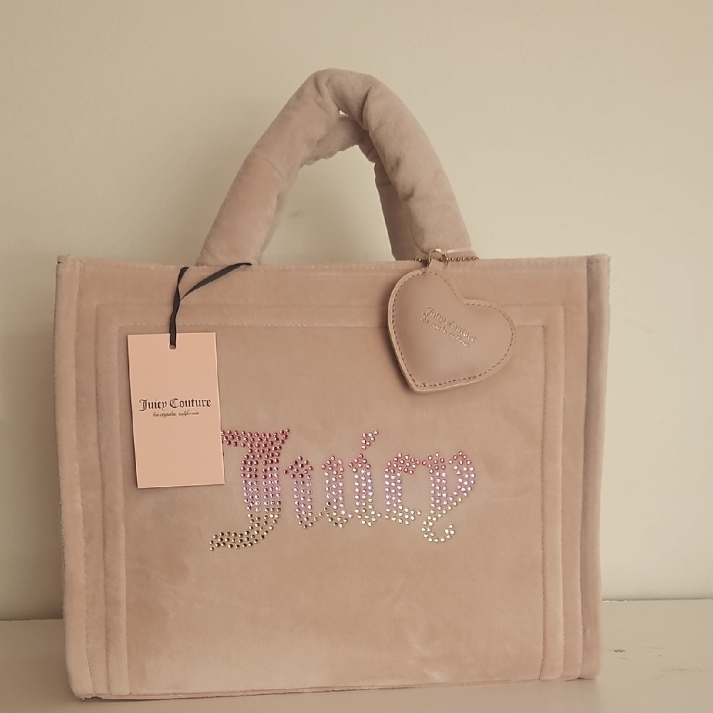 Juicy Couture Tan Tote Bag